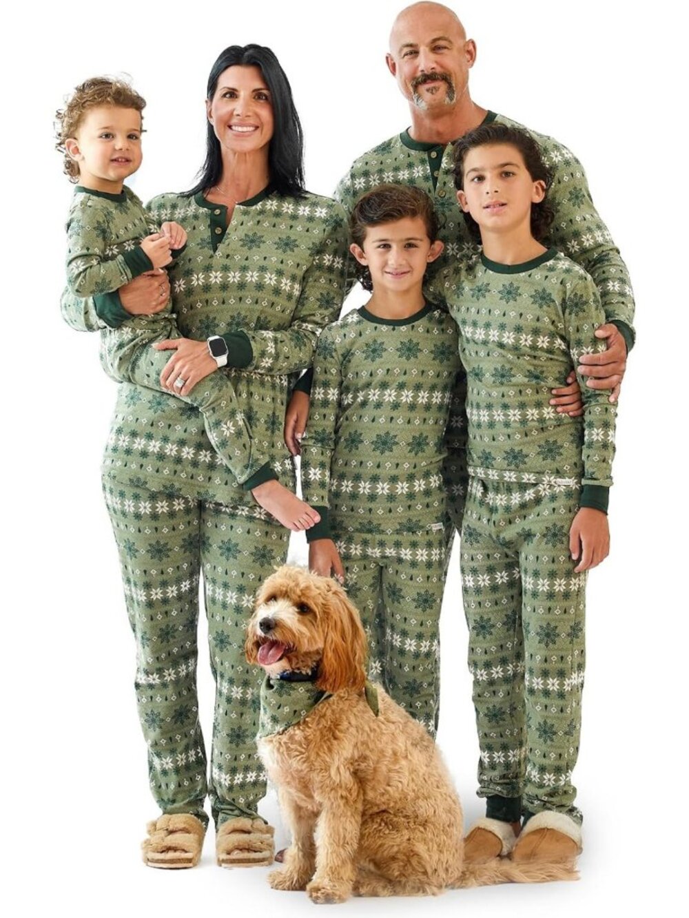 Cozy Family Matching Holiday Christmas Pajama Sets - Fun & Festive Jammies